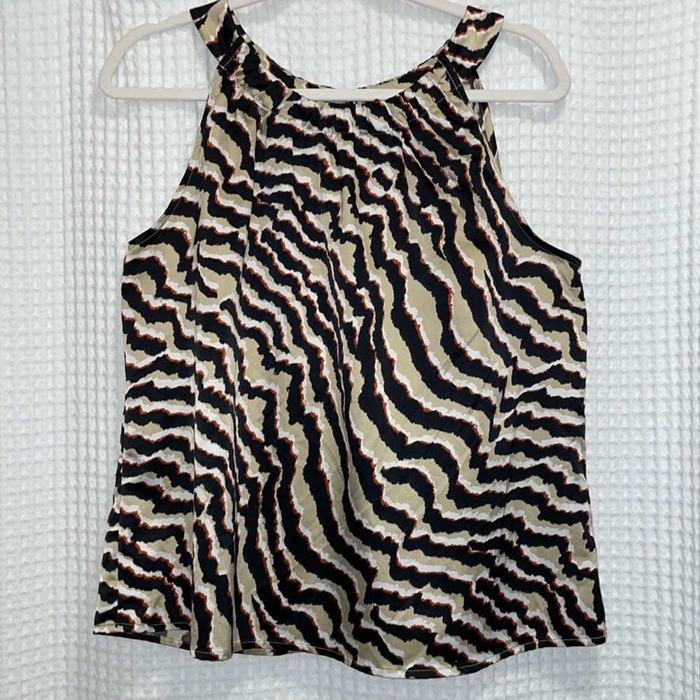 212 Collection Sleeveless Blouse Top